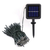 Waterproof Solar Powered String Lights - 10m | 200 LED | 8 Modes | Warm White Outdoor Fairy Lights
